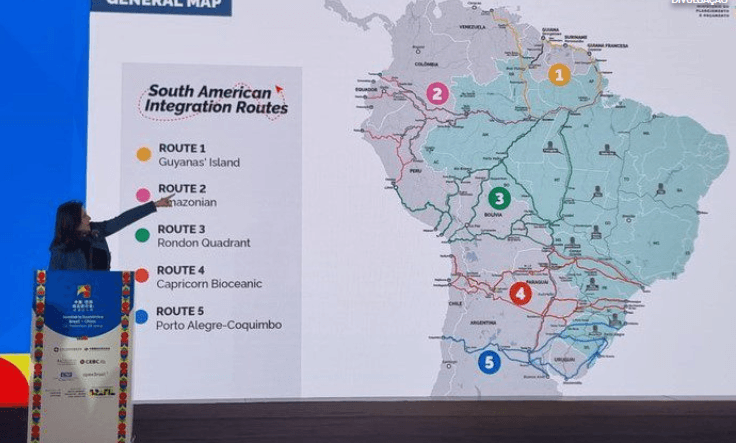 Novo programa federal aposta na Rota Amazônica para ligar o Brasil ao Pacífico