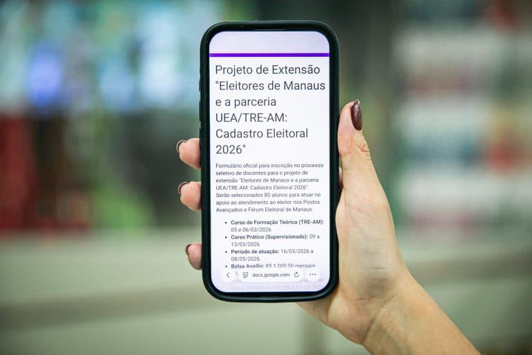 UEA e TRE-AM: projeto de extensão seleciona alunos para atuação no processo eleitoral