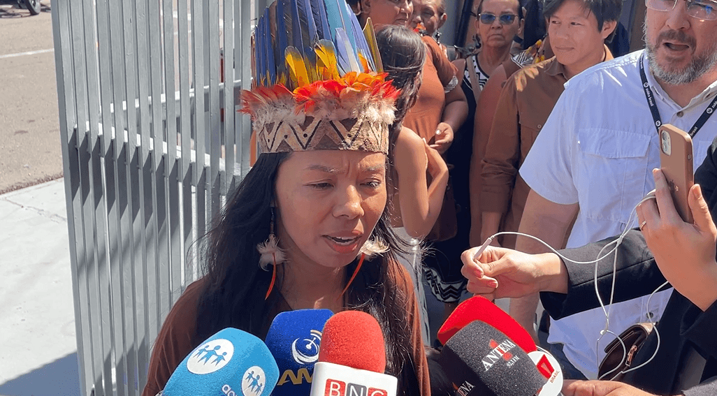 Vanda Witoto oficializa filiação ao MDB e diz que candidatura vai fortalecer políticas indígenas no Congresso