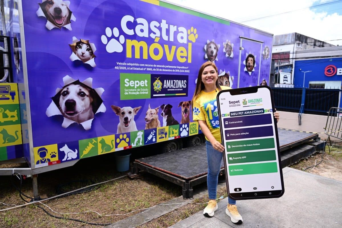 ‘Meu Pet Amazonas’: Veja o passo a passo para agendar castração e vacinação pelo app