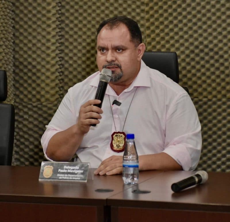 Delegado Paulo Mavignier é pré-candidato a deputado estadual no Amazonas pela segunda vez