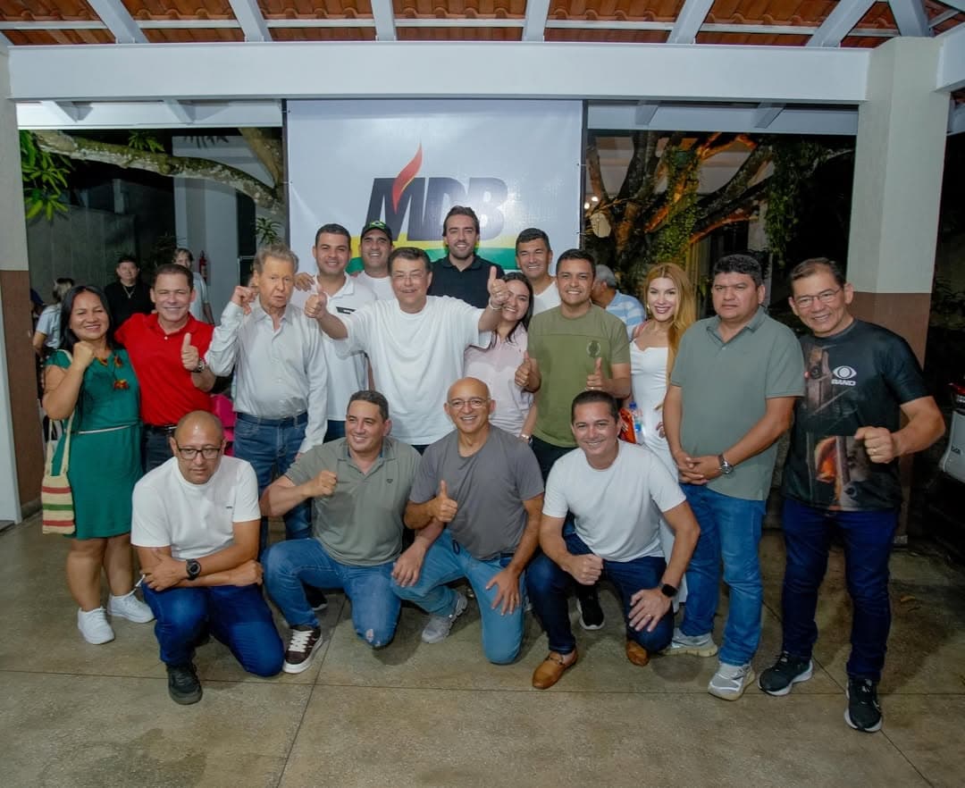 Com filiações estratégicas, MDB amplia poder no tabuleiro político do AM