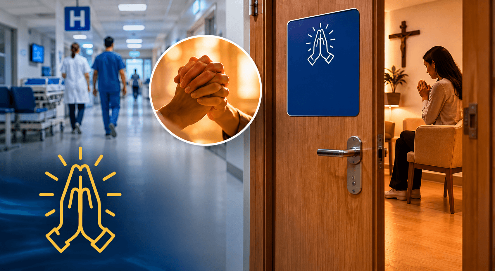 Orações dentro dos hospitais? Proposta quer garantir espaço reservado