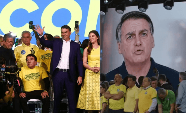 Nunes Marques será relator de ação contra Flávio Bolsonaro e PL por vídeo com IA em convenção