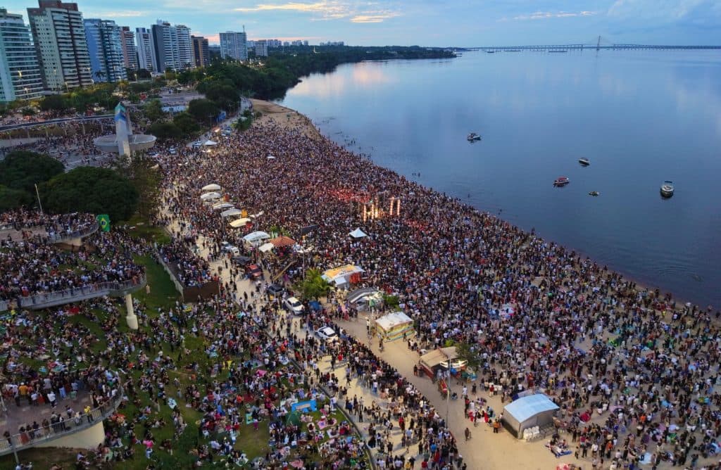 Amanhecer Manaus: evento cristão espera mais de 100 mil pessoas na Ponta Negra