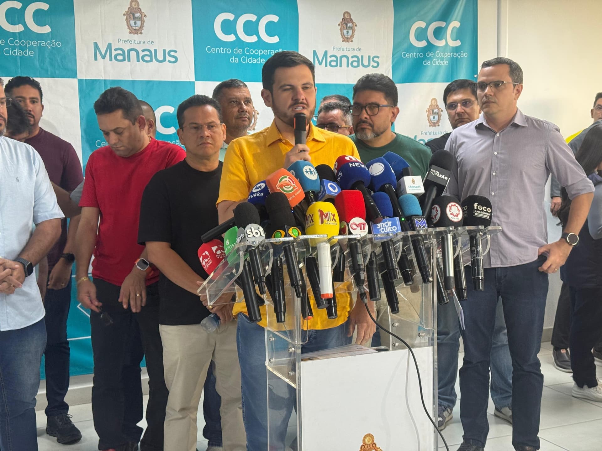 Renato Junior atribui greve de ônibus em Manaus à falta de repasses do Estado