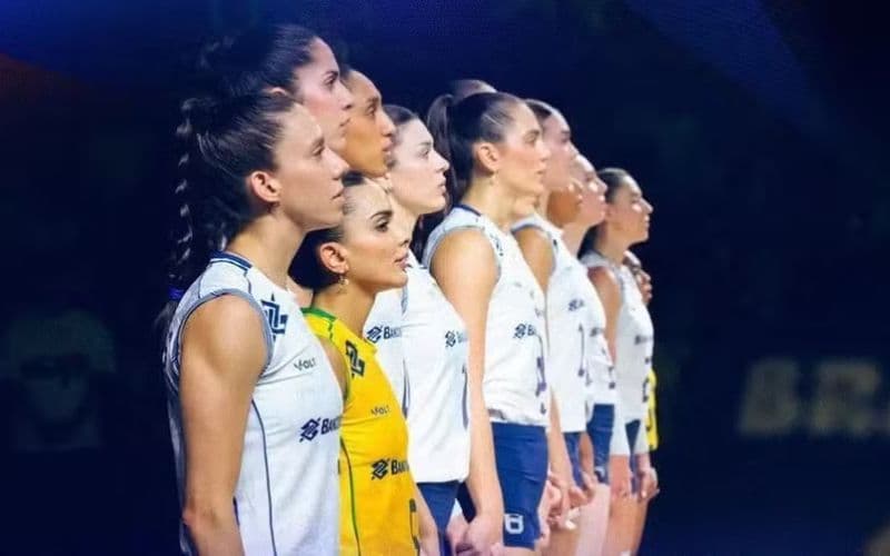 Brasil perde para Turquia e fica com vice-campeonato da Liga das Nações