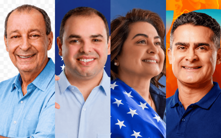 Quaest: Omar lidera no Amazonas com 26%; três candidatos empatam em segundo