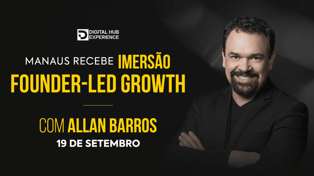 “Founder-Led Growth”: empresários de Manaus terão imersão sobre autoridade e crescimento nas vendas