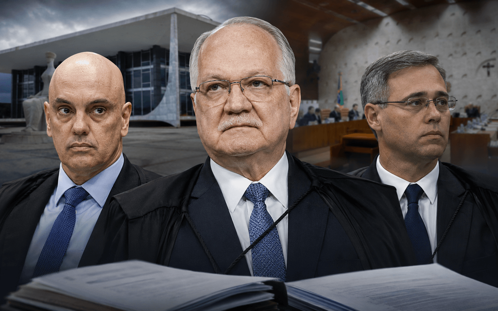Fachin dá cinco dias para Moraes, Mendonça, Gonet e chefe da PF explicarem caso Master