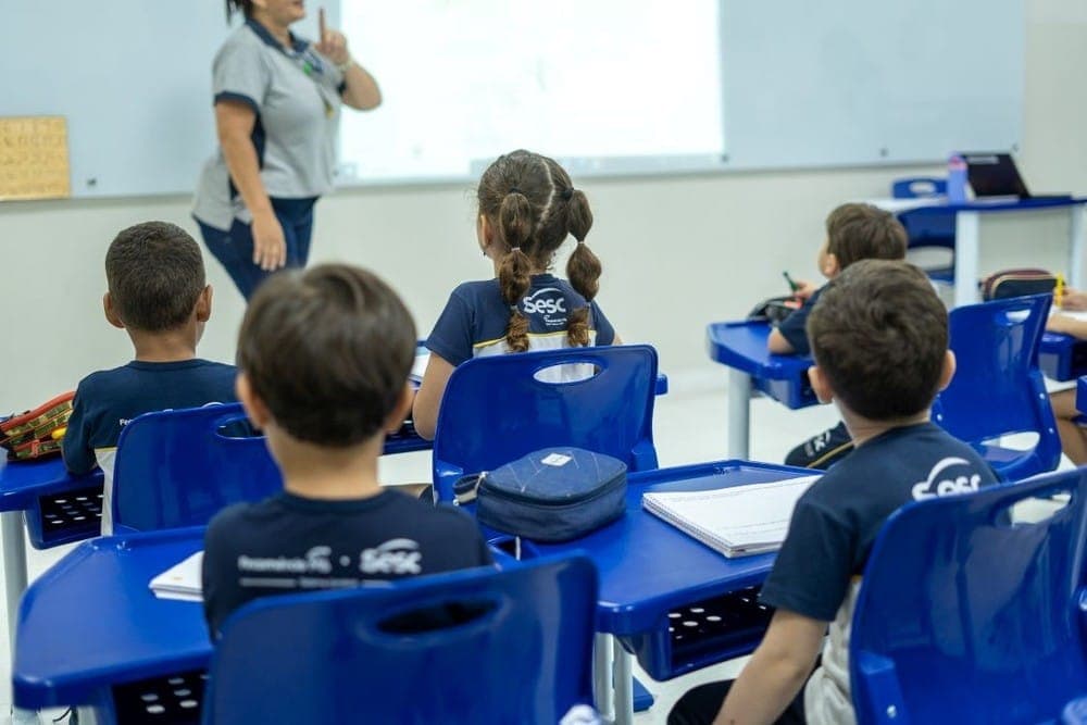 Sesc Tocantins abre vagas na Educação Infantil e no Ensino Fundamental para 2027