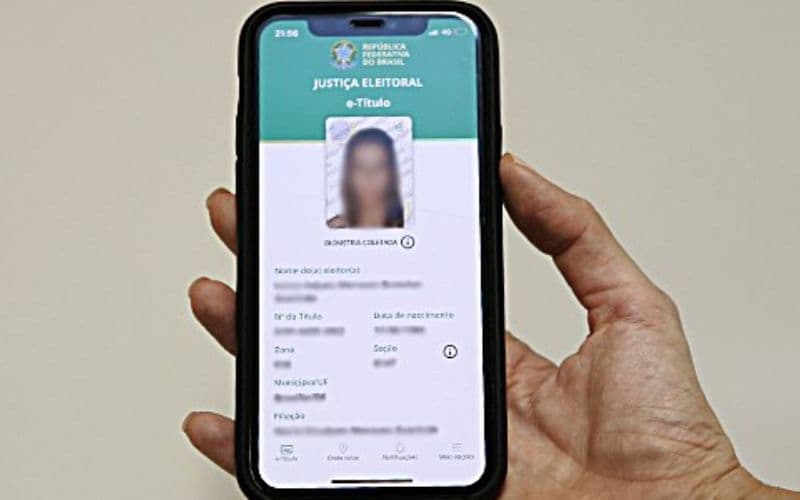 e-Título poderá ser baixado até no dia da votação nas eleições de 2026