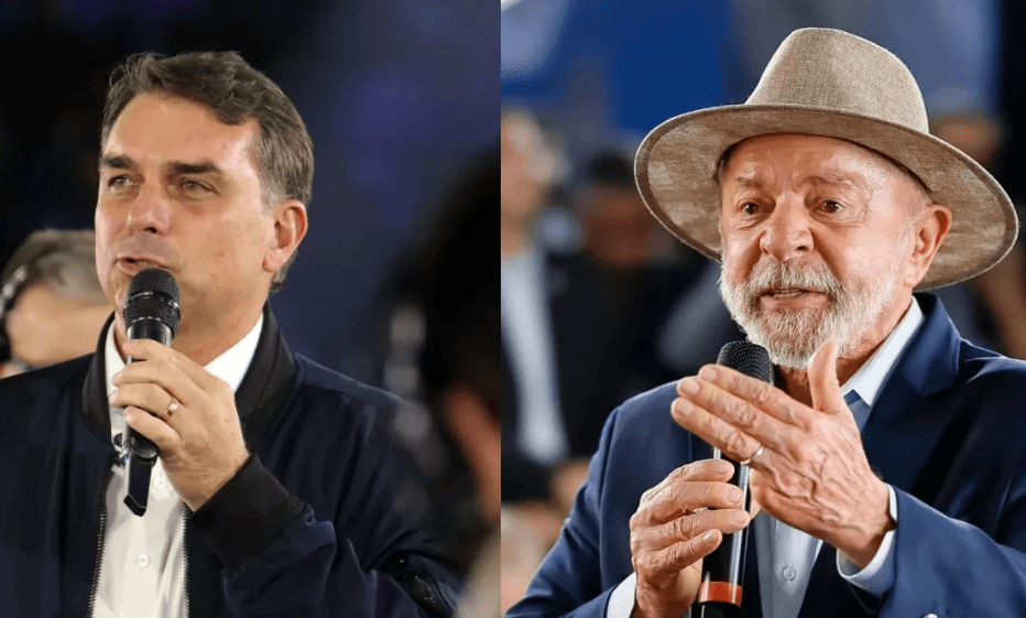 Flávio Bolsonaro e Lula disputam o segundo turno da Presidência