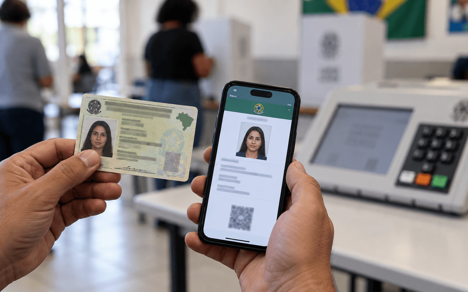RG, CNH ou e-Título: confira o que levar no dia da votação