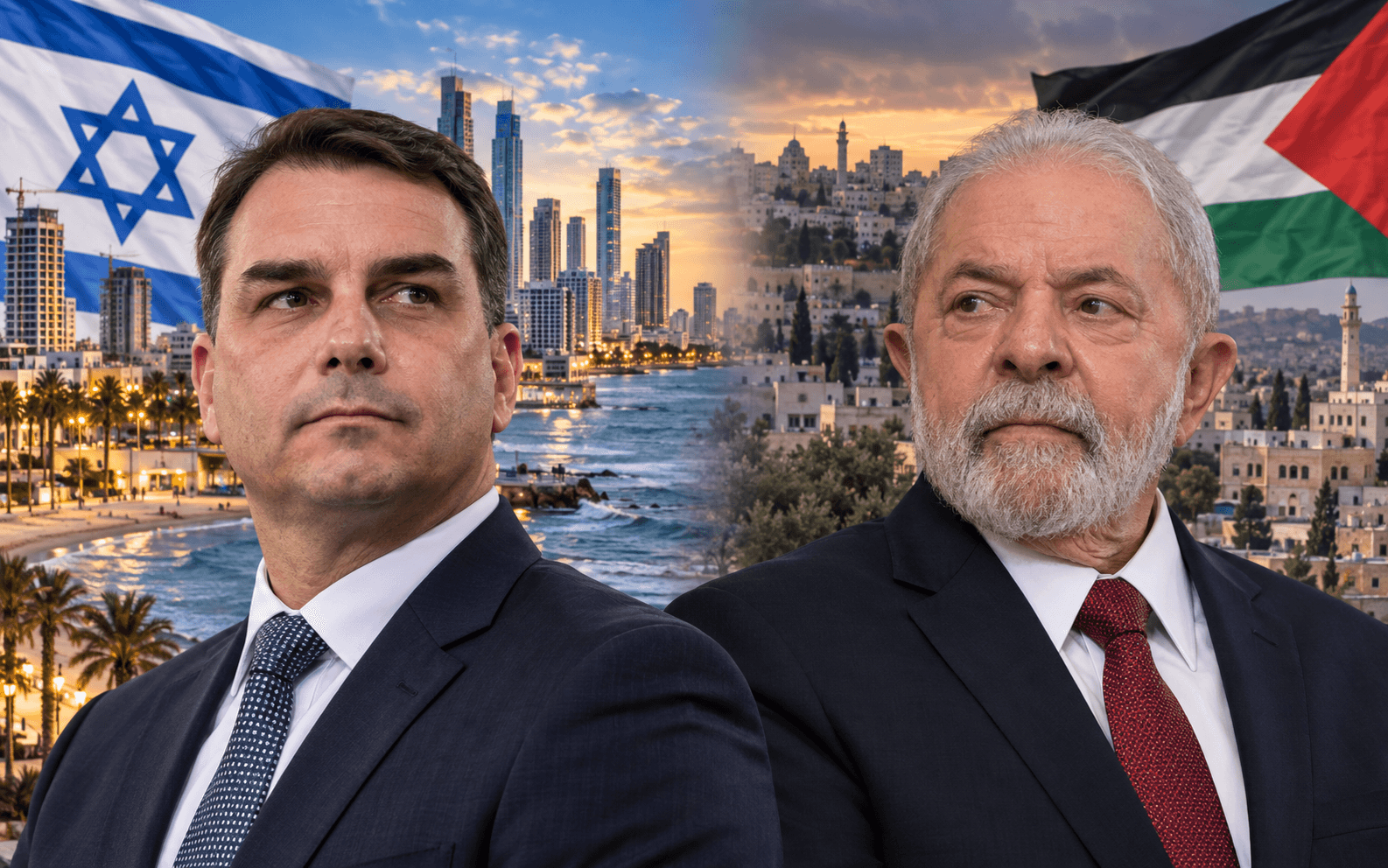 Flávio Bolsonaro vence em Israel e Lula na Palestina entre eleitores no exterior