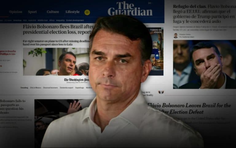 Chegada de Flávio Bolsonaro aos EUA foi marcada por versões conflitantes sobre seu paradeiro