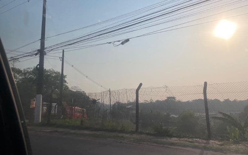 Manaus registra qualidade do ar péssima no feriado de Nossa Senhora Aparecida
