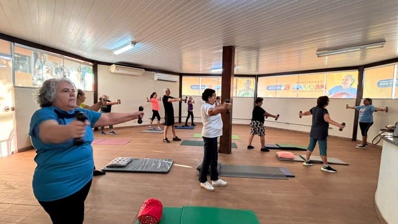 Idosos podem fazer atividades físicas de graça em Palmas; veja como participar