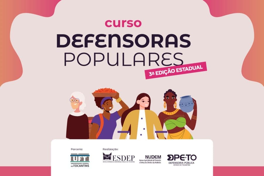 Defensoria do Tocantins abre curso gratuito para mulheres