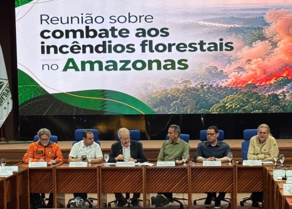 Governo reforça combate a queimadas em reunião na Suframa